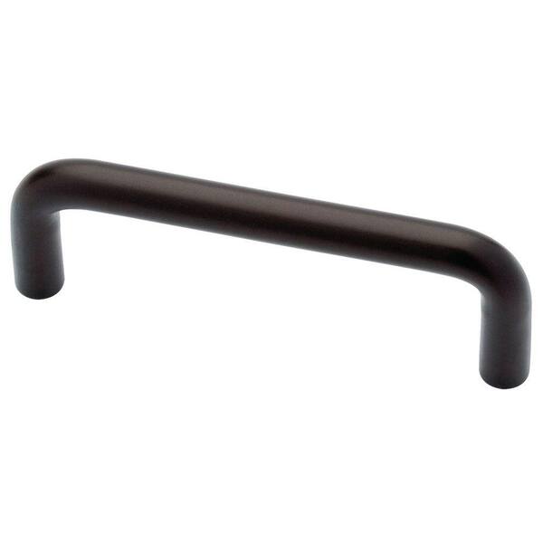 Liberty 3 in. (76mm) Center-to-Center Dark Oil Rubbed Bronze Wire Drawer Pull