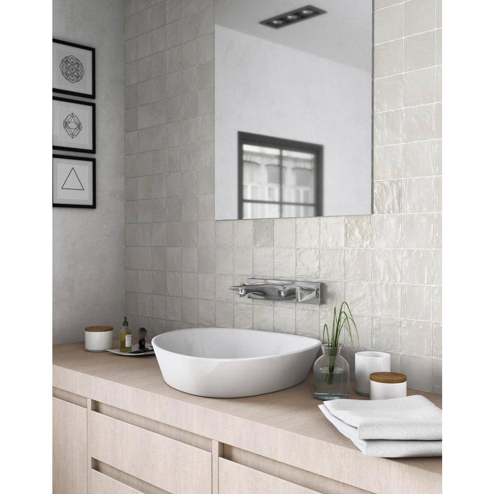 Apollo Green 4x4 Matte Glossy Ceramic Mosaic Tile