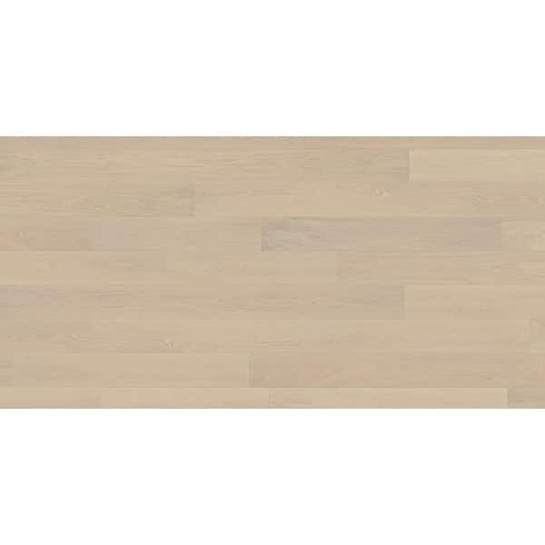 ASPEN FLOORING Bane White Oak 3/8 in. T x 7.5 in. W Tongue and Groove Wire Brushed Engineered Hardwood Flooring (34.36 sqft/case)