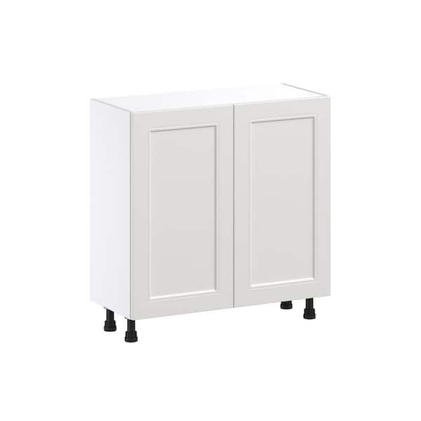 J COLLECTION 33 in. W x 14 in. D x 34.5 in. H Littleton Painted Gray ...