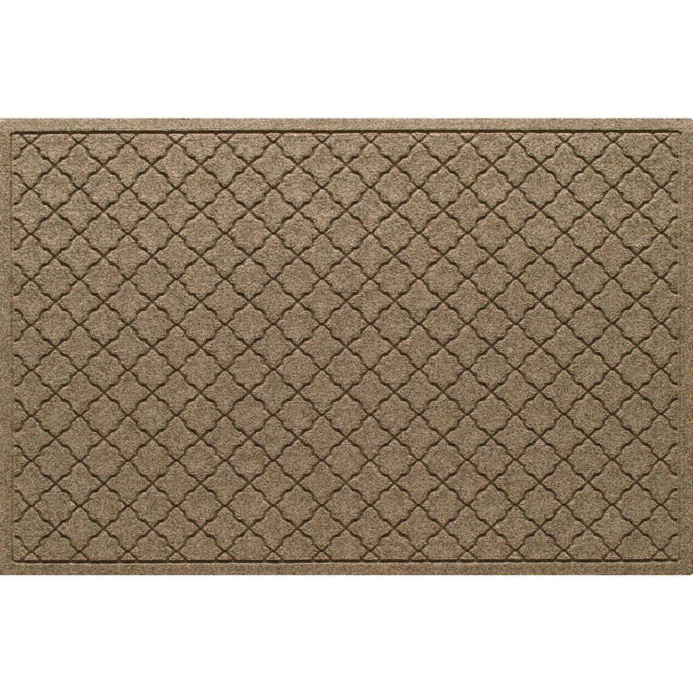 Waterhog Cordova 34 in. x 52 in. PET Polyester Indoor Outdoor Mat Camel price history on PriceWatchPro