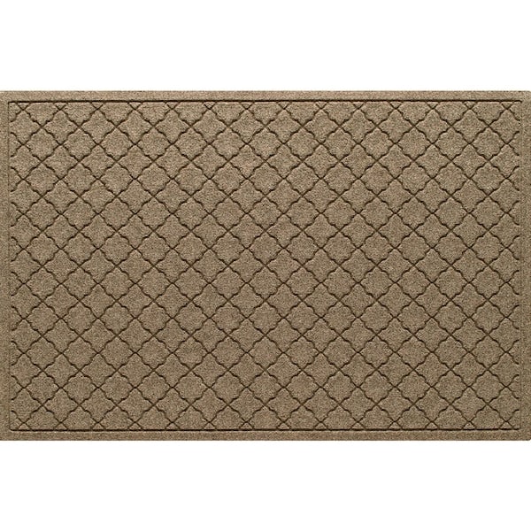 Waterhog Cordova 34 in. x 52 in. PET Polyester Indoor Outdoor Mat Camel