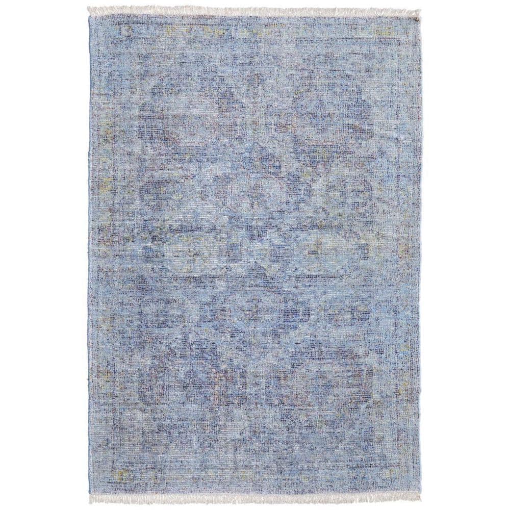 5 X 8 Blue, Ivory Abstract Area Rug price history on PriceWatchPro