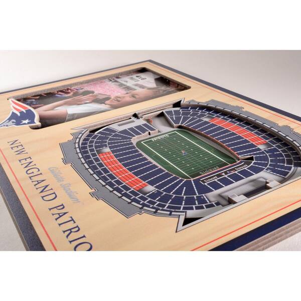 YouTheFan NFL New England Patriots 3D StadiumViews Desktop Display - Gillette  Stadium 8491447 - The Home Depot