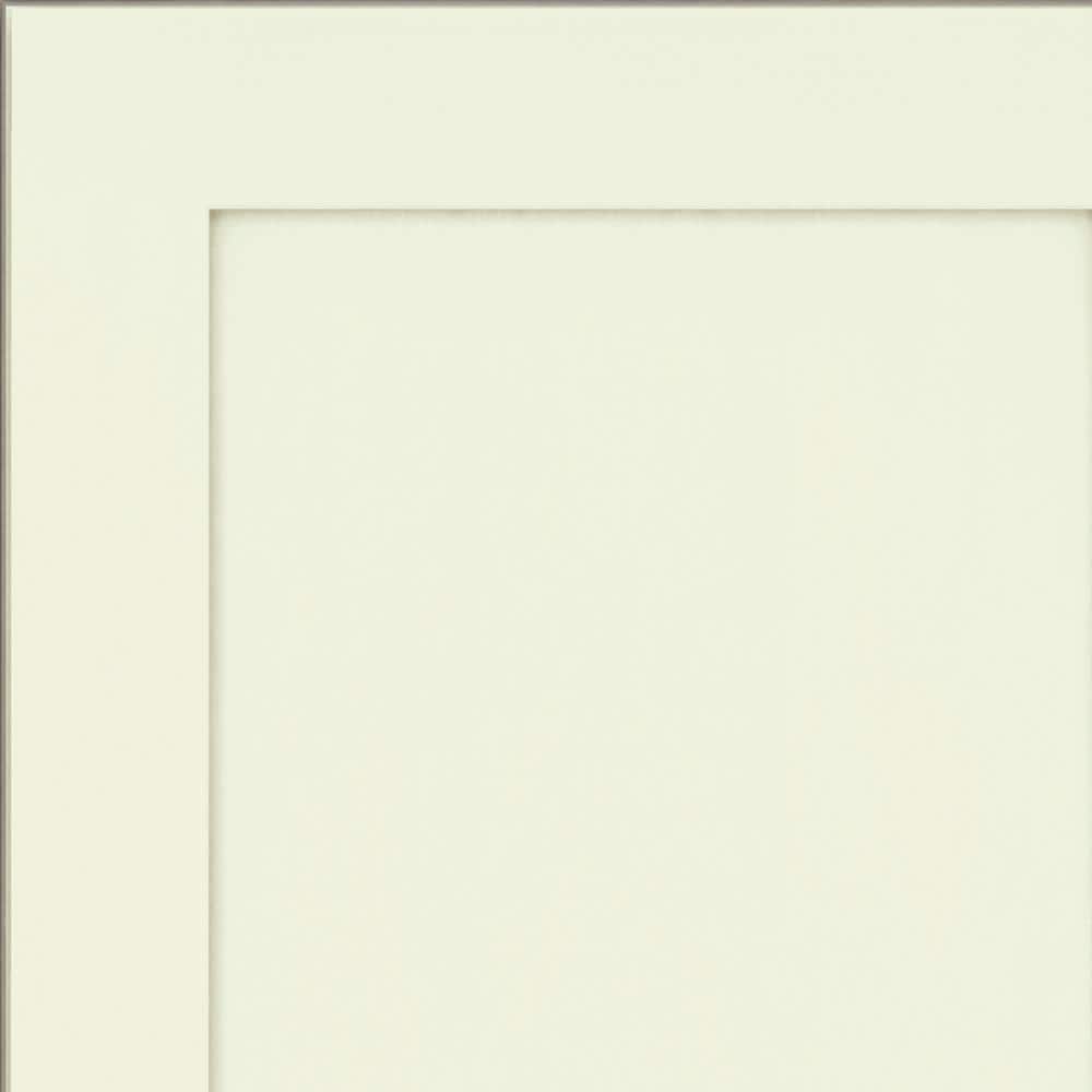 Thornton 7 5/16 in. W x 3/4 in. D x 7 5/16 in. H Quarter Cabinet Door Sample in Warm White price history on PriceWatchPro