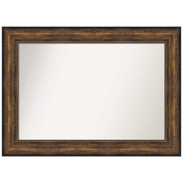 Gardner Glass Products 48-in W x 42-in H Bronze MDF Traditional Mirror Frame Kit Hardware Included | 15231