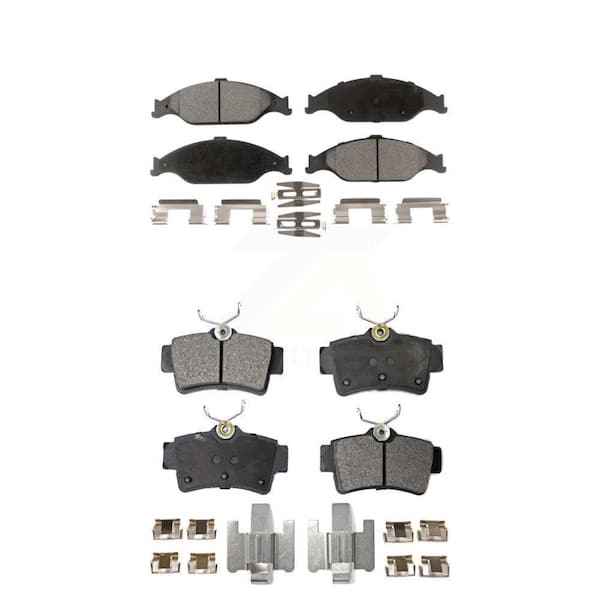 TEC Front Rear Ceramic Brake Pads Kit For Ford Mustang KTC-100402