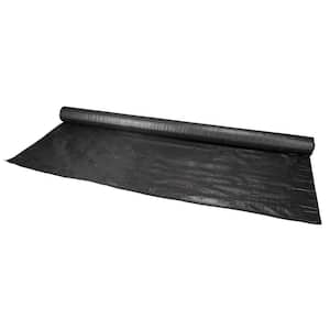 WF200 6 ft. x 300 ft. Polypropylene Black Woven Stabilization Underlayment