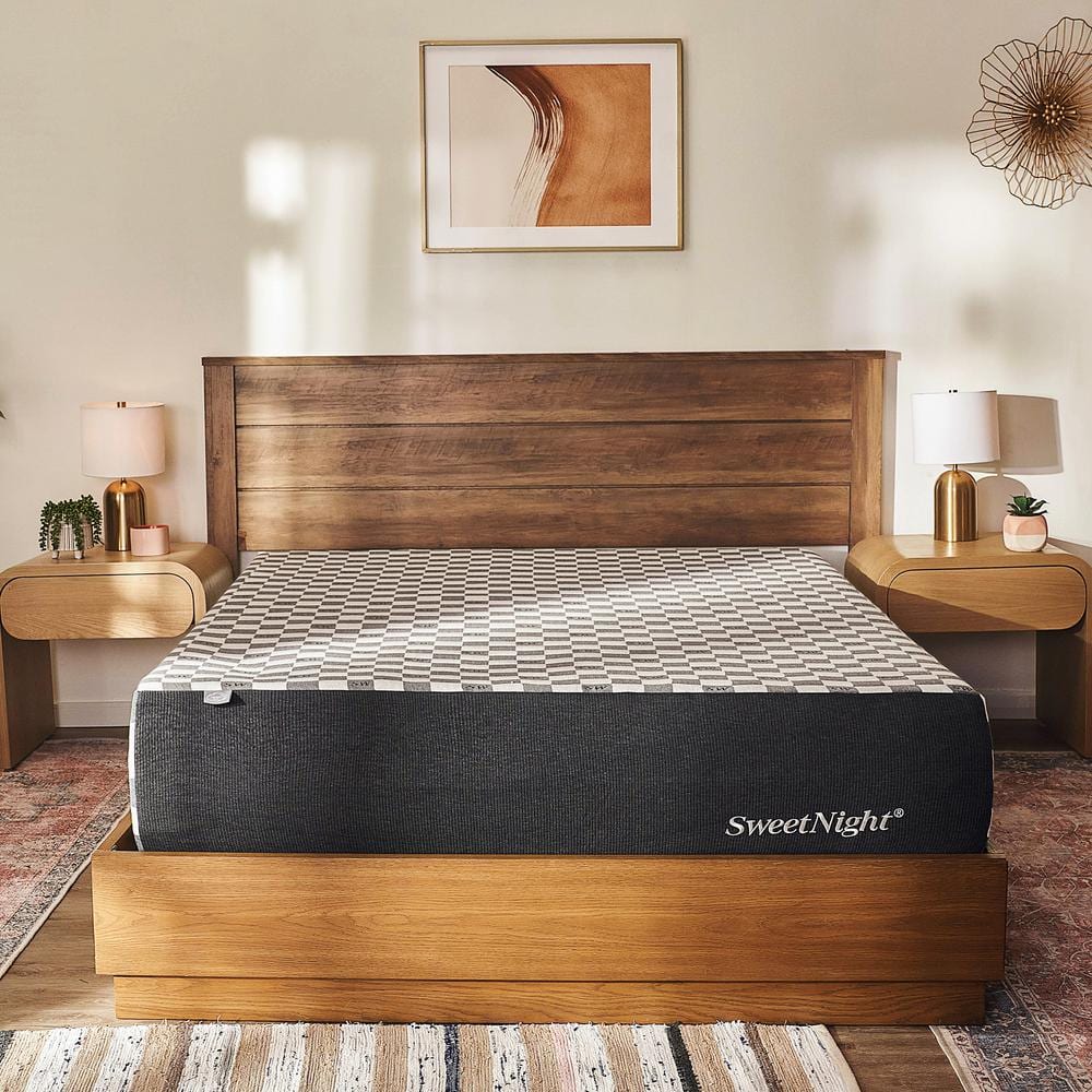 Sweetnight Queen Medium Gel Memory Foam10 in. Mattress, Cooling