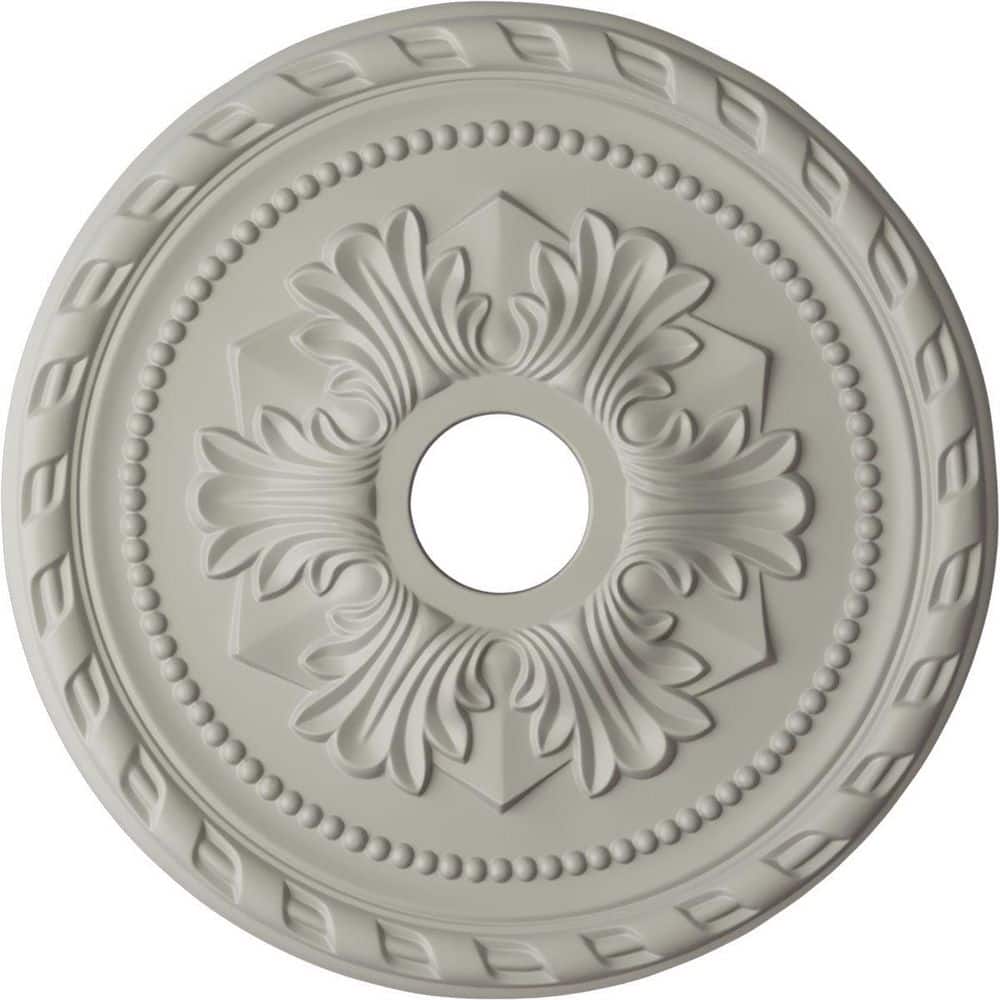 Pot of Cream Polyurethane Decorative Ceiling Medallion