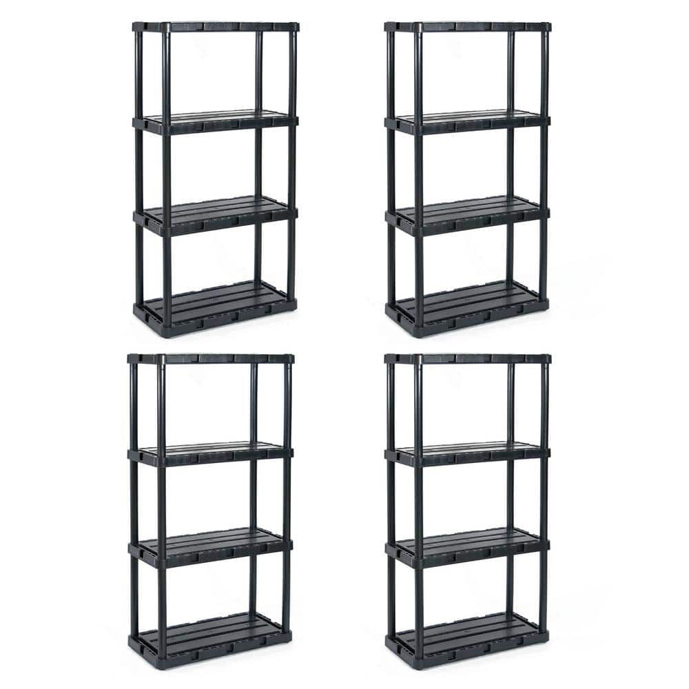 Gracious Living Knect-A-Shelf 48 in. H X 24 in. W X 12 in. D Resin