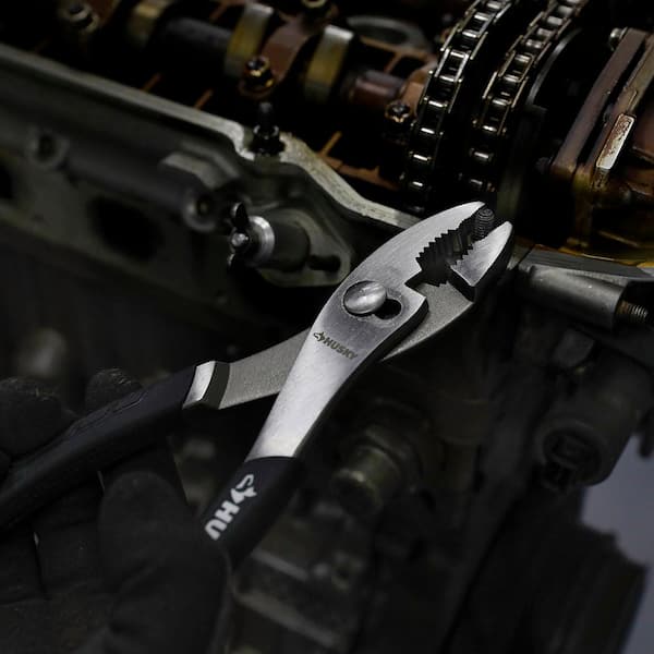 Husky 6 in. Standard Slip Joint Pliers 90145 - The Home Depot