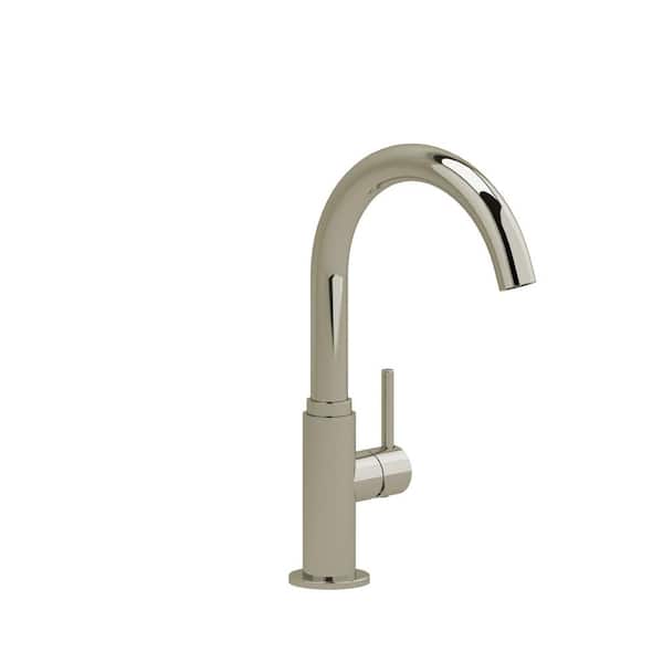 Azure Single-Handle Bar Faucet in Polished Nickel