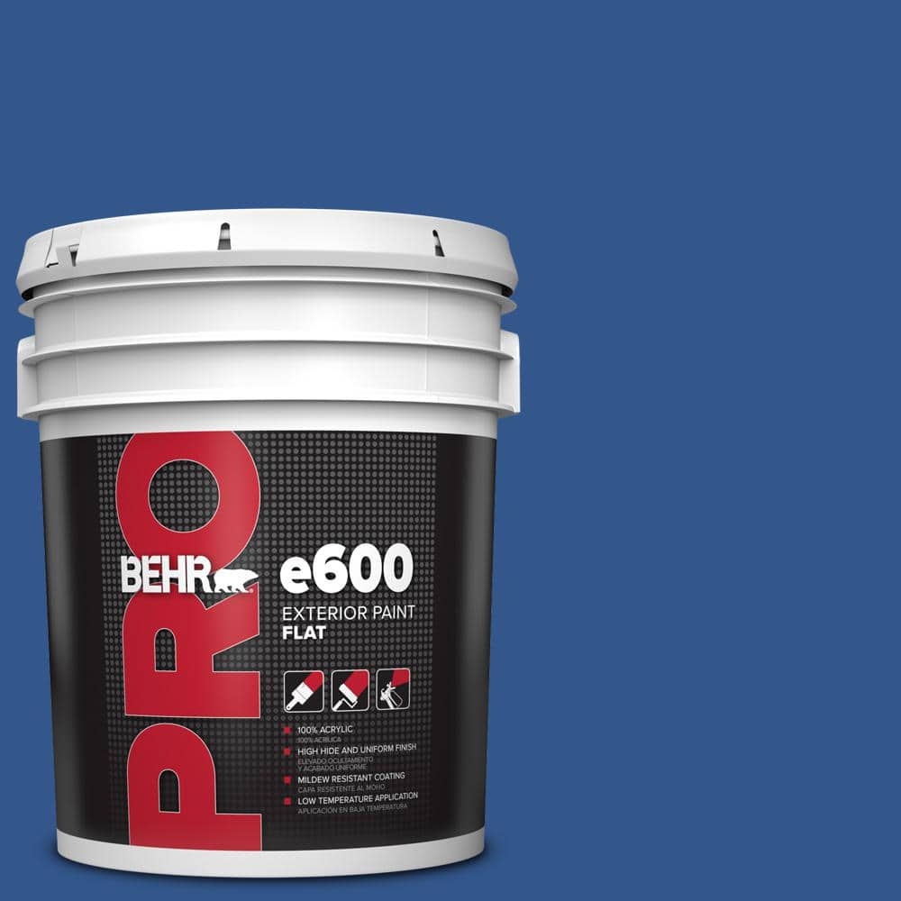 5 gal. #PPU15-03 Dark Cobalt Blue Flat Exterior Paint price history on PriceWatchPro