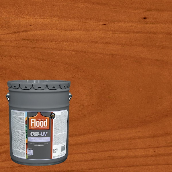 Flood 5 gal. Redwood Transparent CWF-UV Penetrating Exterior Wood Stain