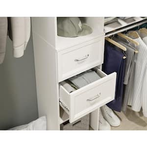 Style+ 10 in. x 17 in. White Traditional Drawer Kit for 17 in. W Style+ Tower