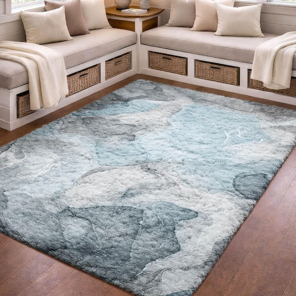 Addison Rugs Dream Shag Premium Machine Washable Abstract ADS504