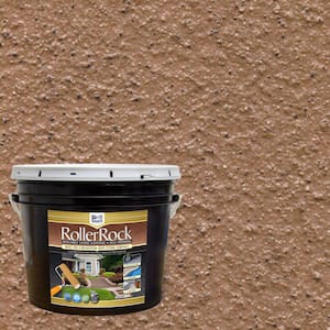 RollerRock 3 gal. Self-Priming Concrete Coating Cinnamon Interior Exterior