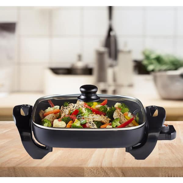 Presto 12 Electric Skillet with Glass Cover