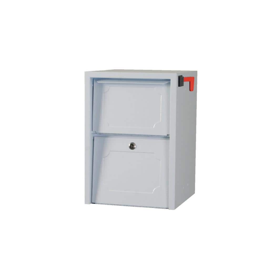 Weekend Away Vault White Post/Column Mount Secure Mailbox price history on PriceWatchPro