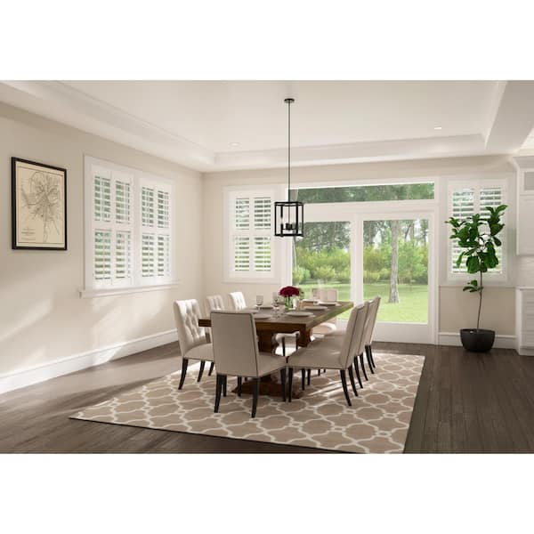 Hunter Astwood 4-Light Matte Black Transitional Led Chandelier