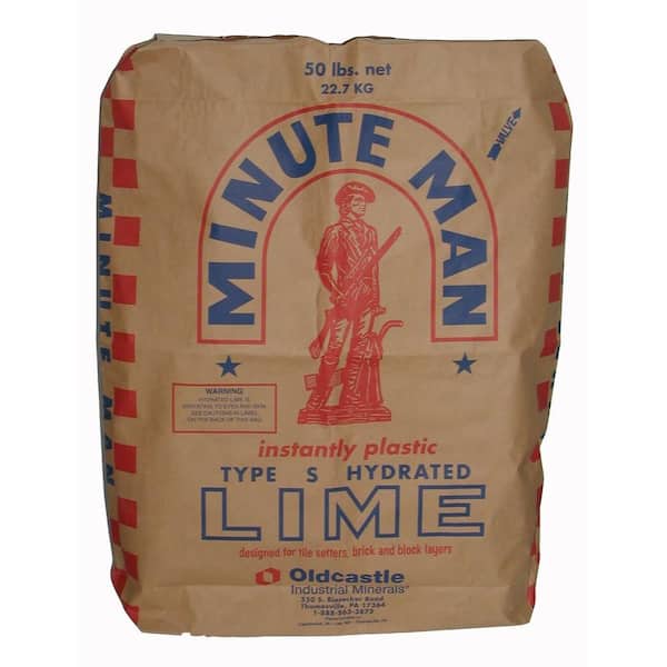 Oldcastle 50 lb. Type S Hydrated Mason Lime Mix