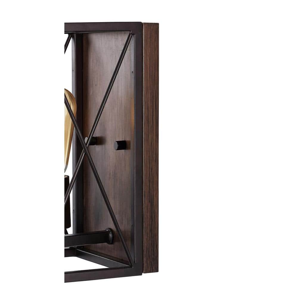 Norris 10.5" Bronze Industrial Rustic LED Wall Sconce