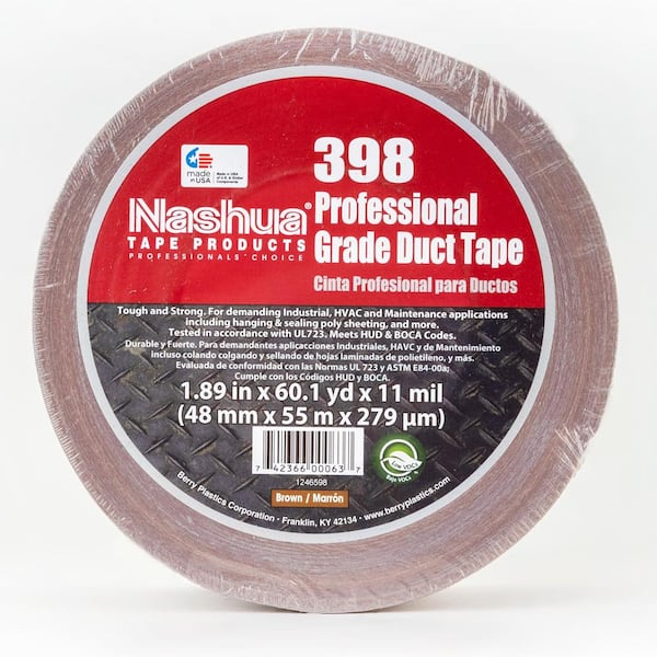 Professional Grade Brown Duck Tape 2in x 20yds