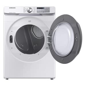 7.5 cu.ft. vented Front Load Smart Electric Dryer with Sensor Dry in White