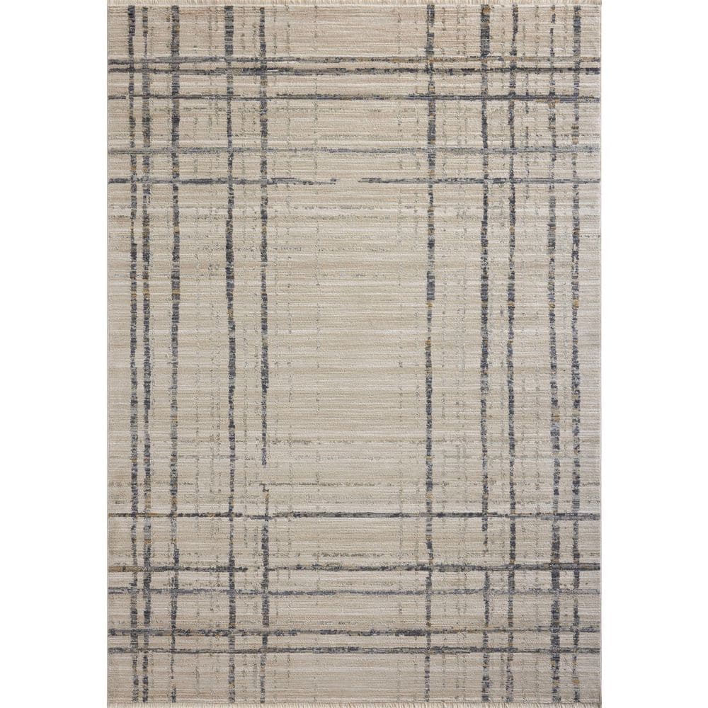 Wade Beige/Midnight 2 ft. 3 in. x 3 ft. 10 in. Contemporary Accent Rug price history on PriceWatchPro