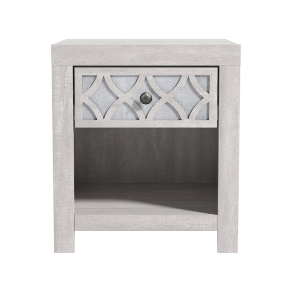 Silver nightstands deals set of 2