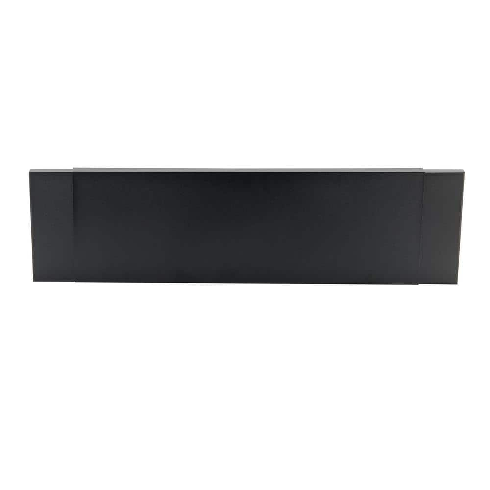 HY-C 8 in. Black Fireplace SmokeGuard