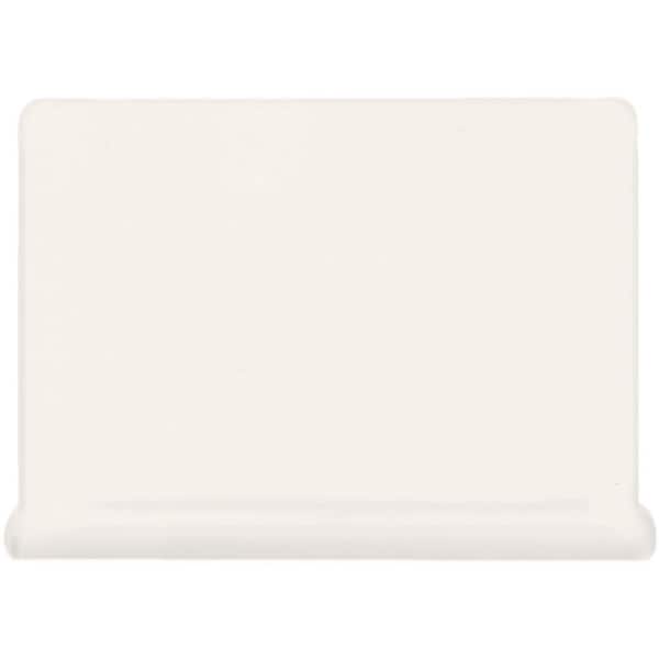  Semi Gloss WHITE Wall Tile Collection 4x6 Group 1 Colors Thin Lip Cove Base