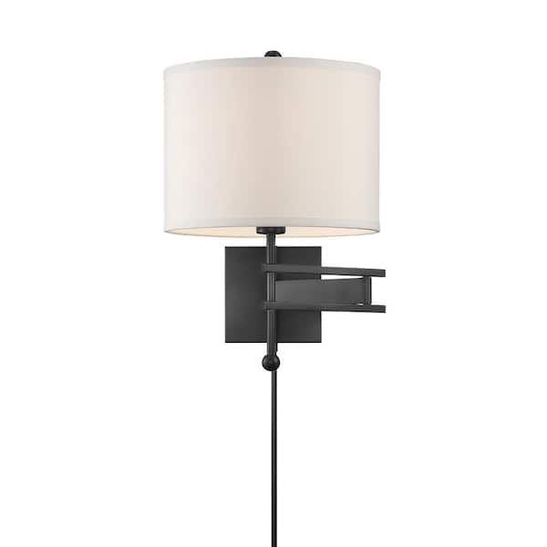 Marshall 1-Light Matte Black Sconce