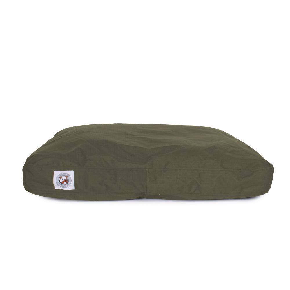 X-Large Olive Orthopedic Waterproof Chew Resistant Pet Bed