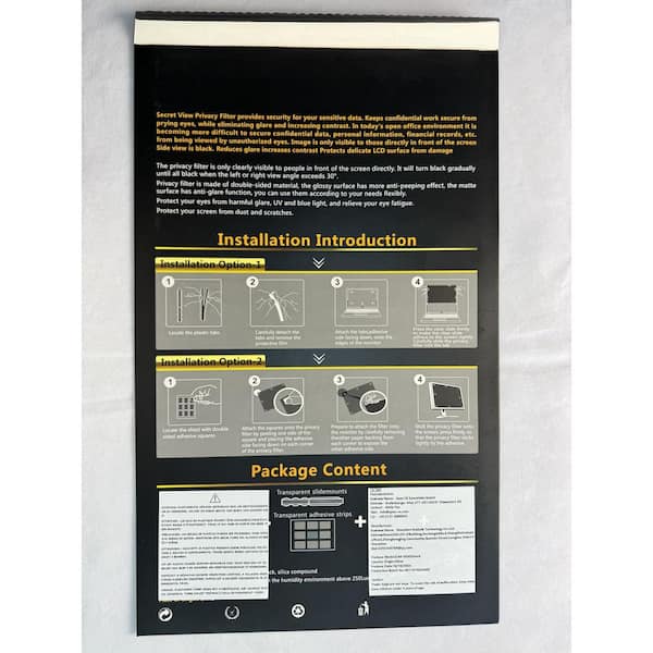 Premium Anti Blue Light Screen Filter for 32 Inches Computer Monitor, Screen Filter Size is 17.3 Height x29 Width, Blocks Harmful Blue Light, Reduce Digital Eye Strain Help Sleep Better Premium Anti Blue Light Screen Filter for 32 Inches Computer Monitor, Screen Filter Size is 17.3 Height x29 Width, Blocks Harmful Blue Light, Reduce Digital Eye Strain Help Sleep Better