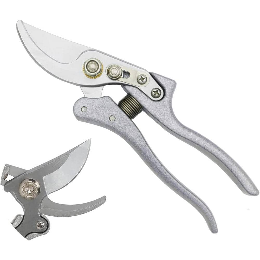 3.5 in. Blade Length Bypass Pruning Shear, Garden Shear Pruner with Precisi