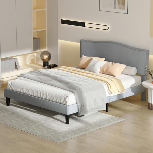 Dilly upholstered 2024 platform bed