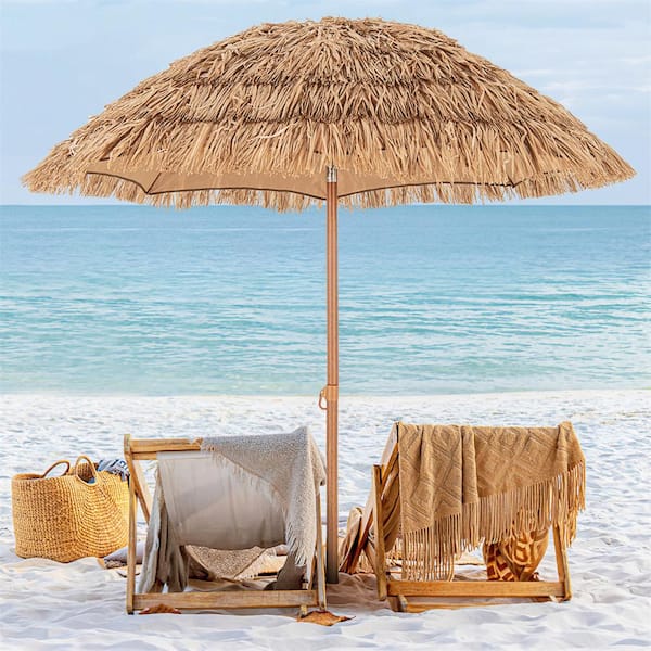 best rectangular patio umbrella for wind PURPLE LEAF 15x9ft Double-Sided Rectangular Outdoor Market Patio Umbrella with Base, Light Grey