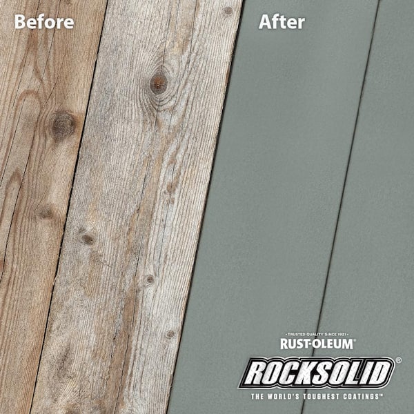 Rustoleum rock solid deals semi transparent concrete stain