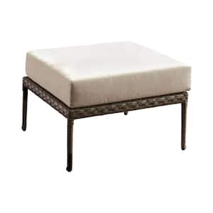 Klydale Gray and Beige Ottoman