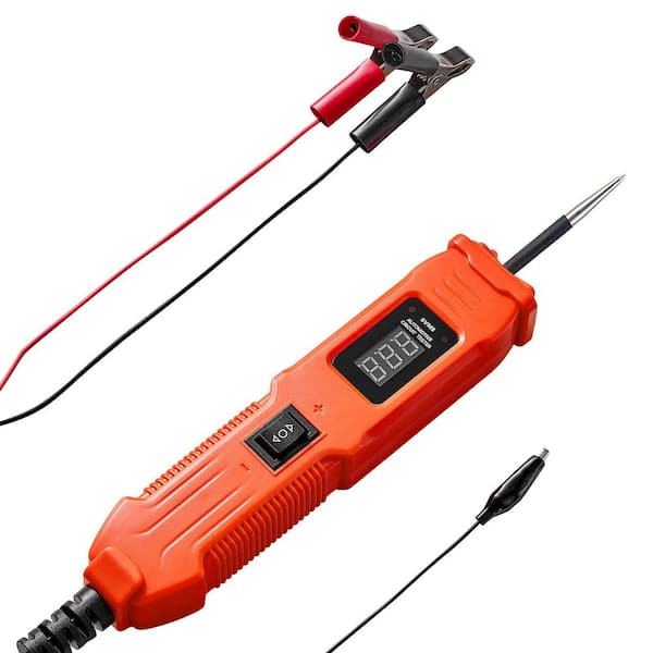 Automotive Circuit Tester, 6-36 DCV Power Circuit Probe Tester, LED Screen and Lighting, Automotive Power Tester Probe