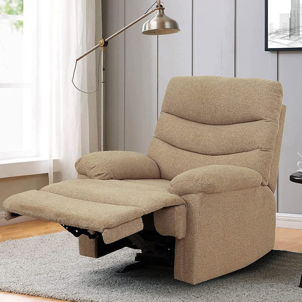 Anthony II Mocha Brown Fabric Standard No Motion Recliner 72007