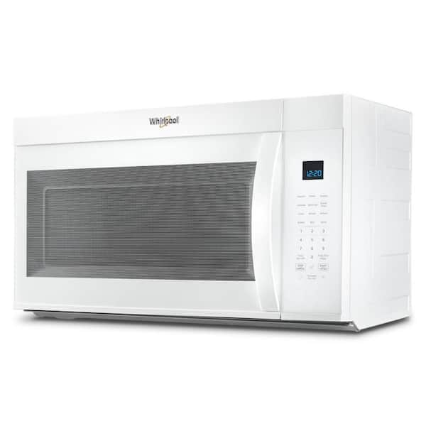 30 in. Over-the-Range Microwave in White with Sensor Cooking