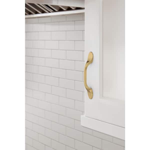 Ravino 3 in. (76mm) Classic Champagne Bronze Arch Cabinet Pull