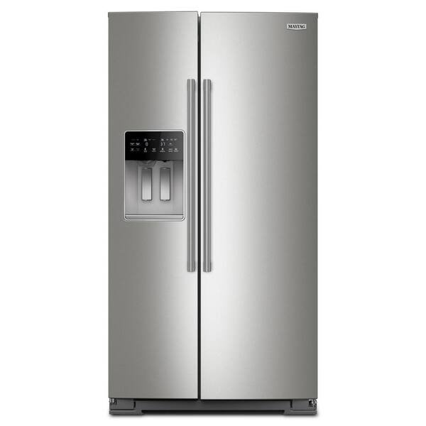 Maytag Side x Side Fridge (MRSF6636RZ) - Fingerprint Resistant Stainless Steel Maytag Side x Side Fridge (MRSF6636RZ) - Fingerprint Resistant Stainless Steel