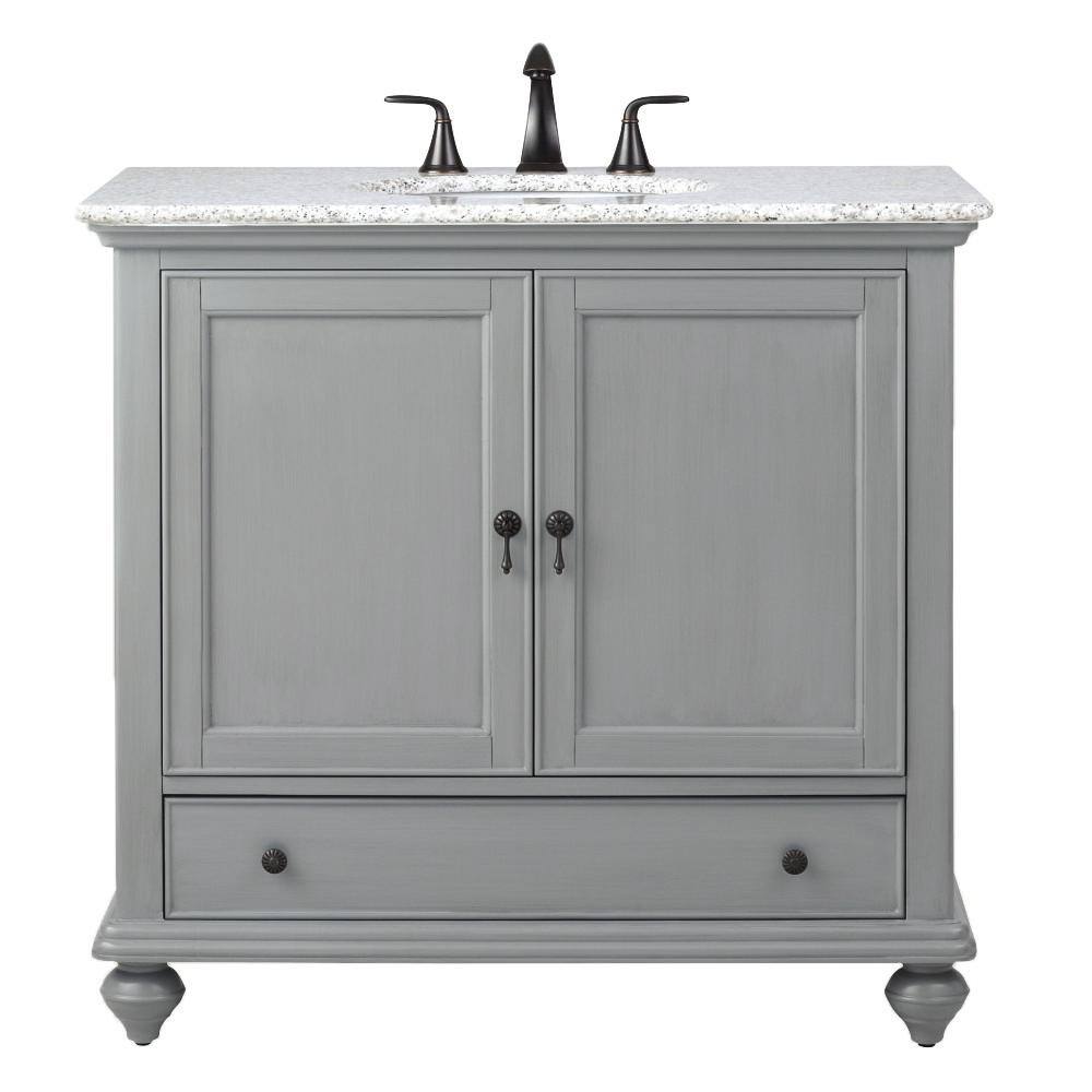 Home Decorators Collection Newport 37 In W X 21 1 2 In D Bath Vanity In Pewter With Granite Vanity Top In Grey 9085 Vs37h Pg The Home Depot Home Decorators Collection Newport 37 In W X 21 1 2 In D Bath Vanity In Pewter With Granite Vanity Top In Grey 9085 Vs37h Pg The Home Depot