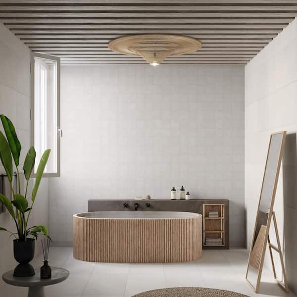 Paula Purroy Catalan Cream 5.11 in. x 5.11 in. Matte Ceramic Wall Tile (6.02 sq. ft./Case)