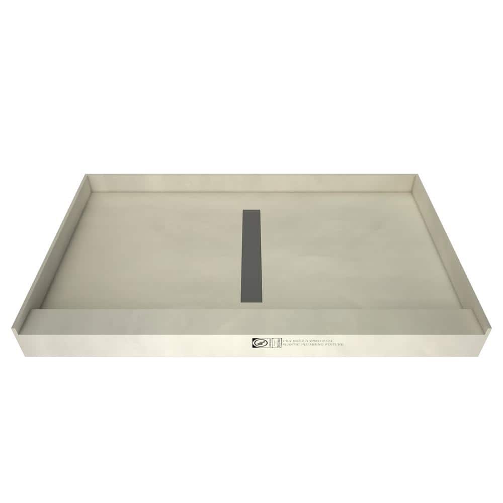 Redi Trench 36 in. x 60 in. Single Threshold Shower Base with Center Drain and Tileable Trench Grate price history on PriceWatchPro