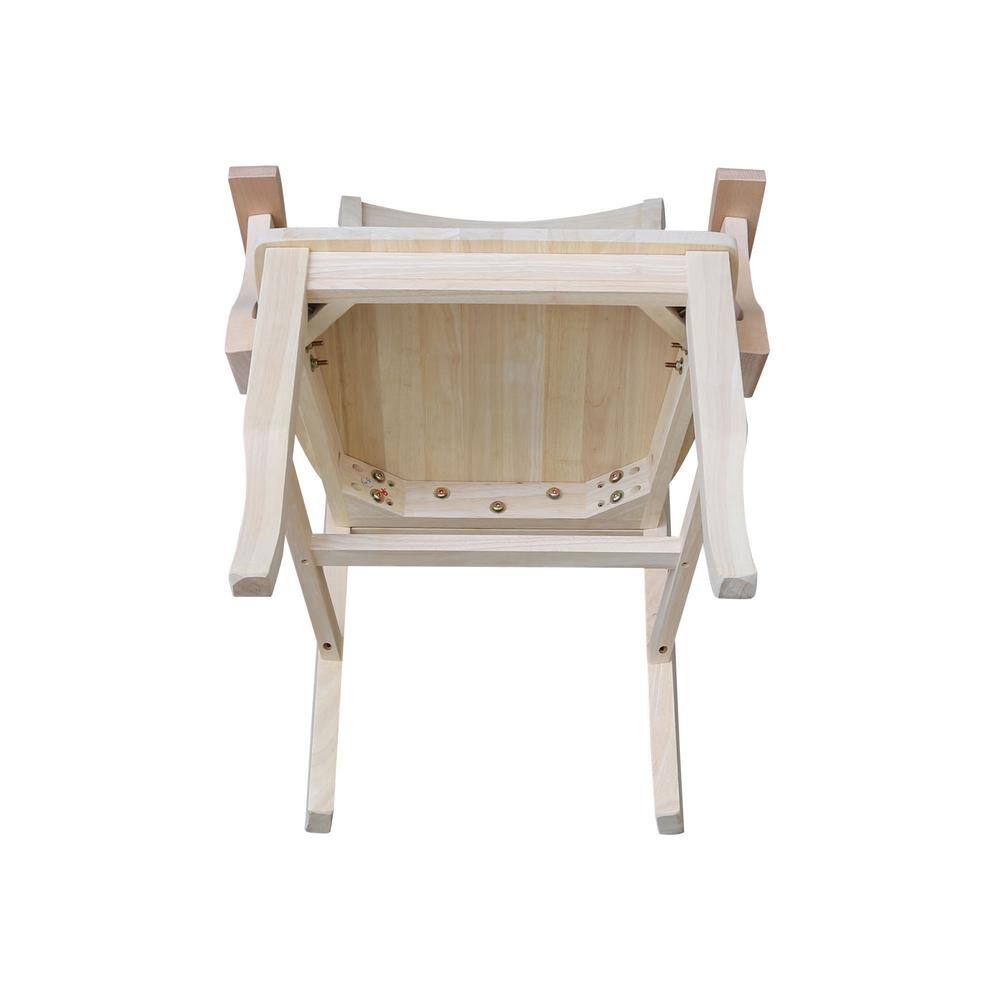 Chiavari High Cross Back Side Chair in Classic Brown Wood